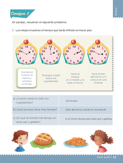 Respuestas Apoyo Primaria Desafíos matemáticos 3er grado Bloque 1 lección 13 Elaboración de galletas