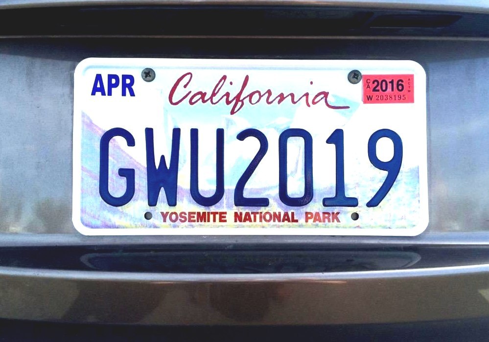 Vehicle Registration Plates Of California California Dmv Plates