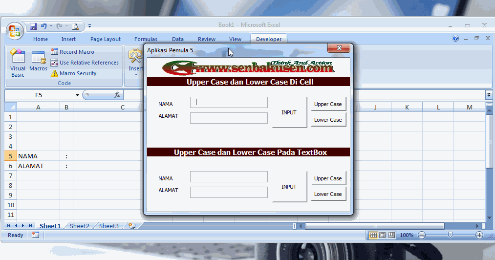 VBA Excel Pemula 5 Cara Mengubah Text Menjadi Huruf VBA Excel Pemula 5 Cara Mengubah Text Menjadi Huruf