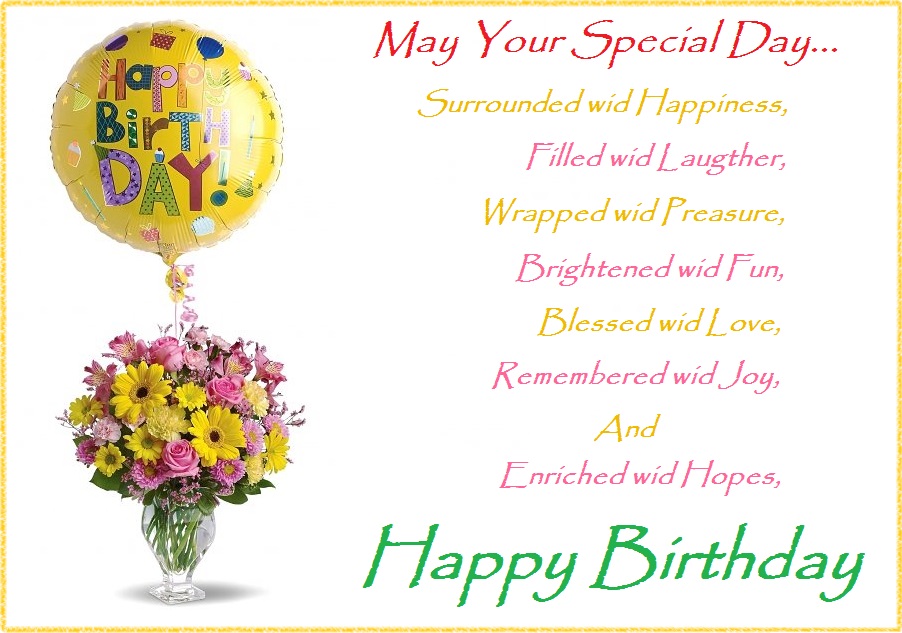 [75+] Citation Birthday English