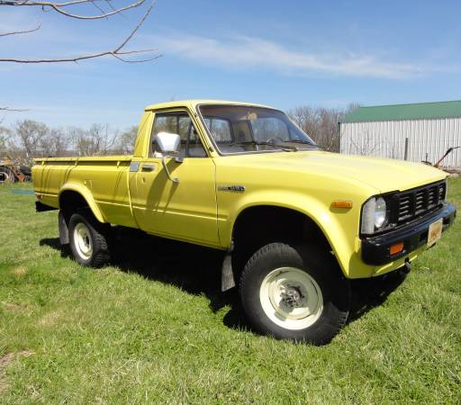 Daily Turismo Gone To Plaid 1980 Toyota 4x4 Pickup