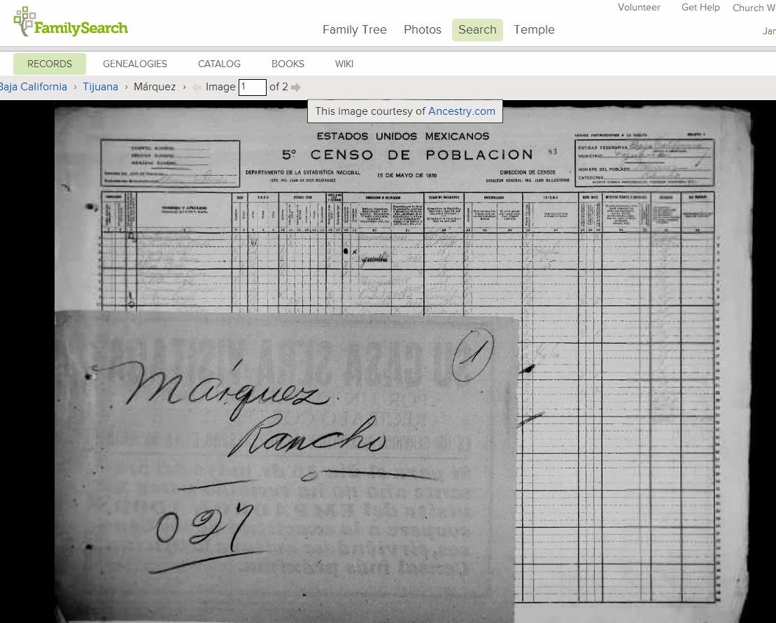Genealogy's Star First Records from on FamilySearch directly
