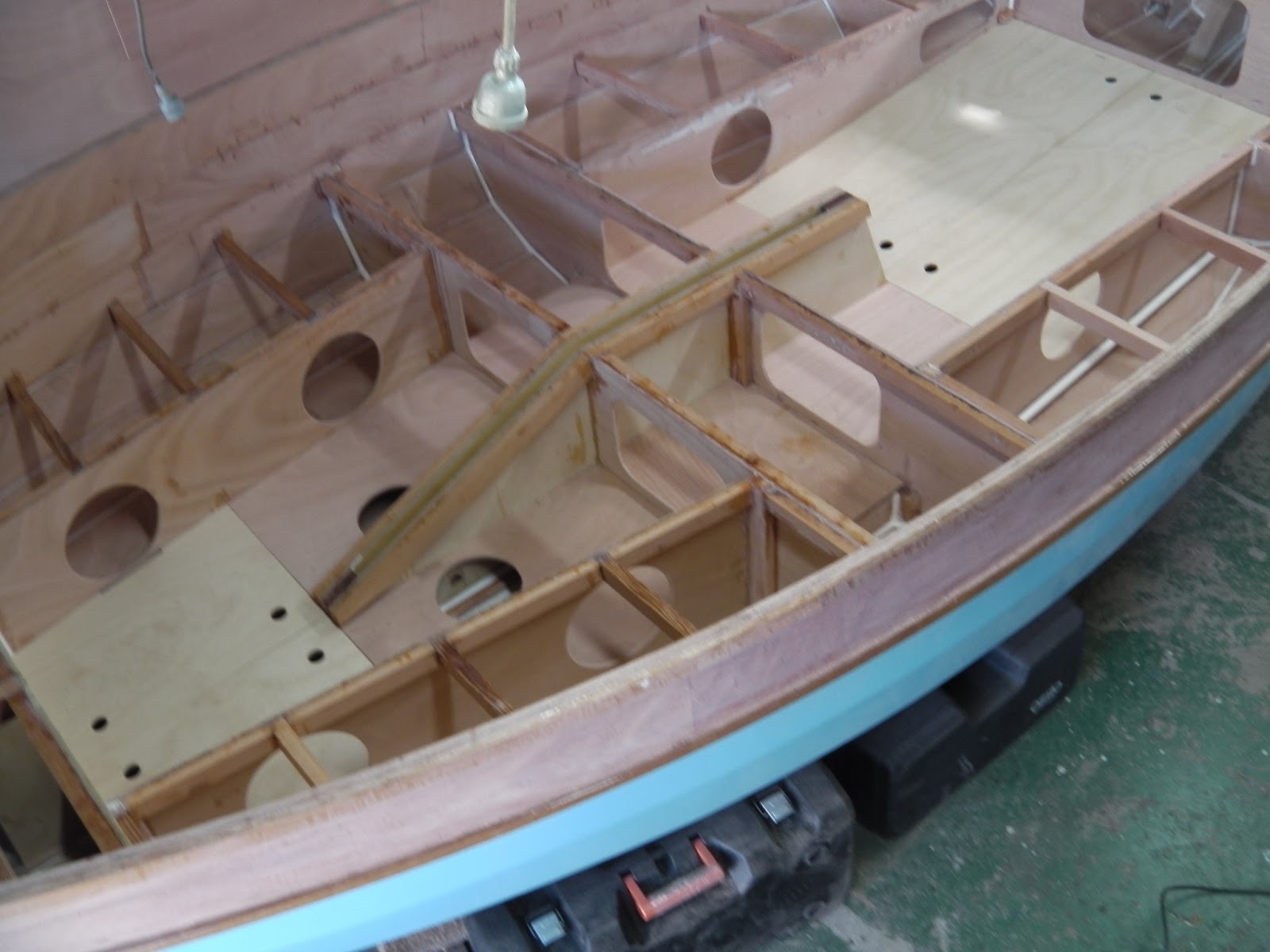 Dave's SFD Able Build Floor Panels and Ballast Tank Tops