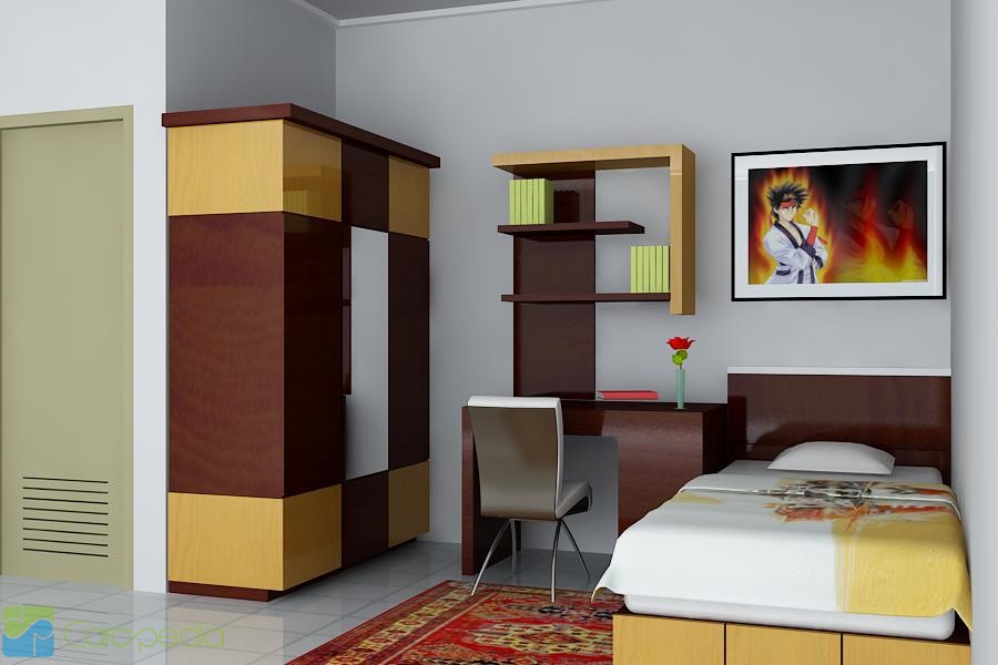 Cara Desain  Kamar Kost  Modern  Multi Fungsi Desain  