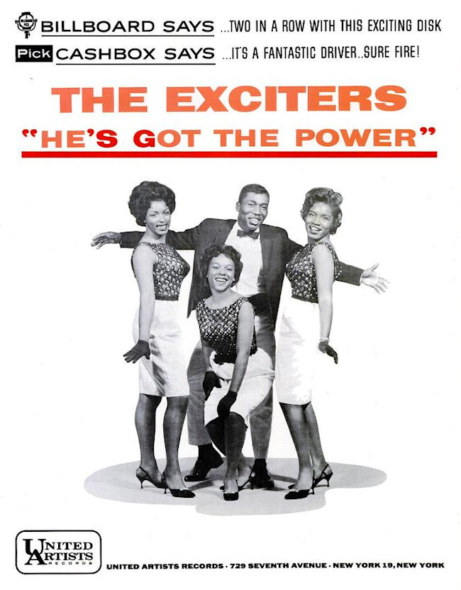Ochtendhumeur met brede opklaringen The Exciters Tell Him (1963)