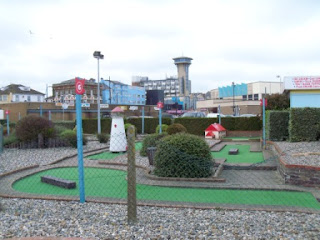 Arnold Palmer Putting Mini Golf course in Great Yarmouth, Norfolk