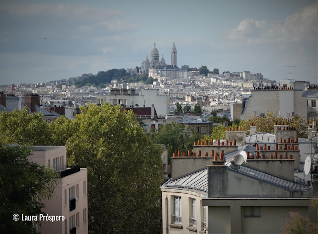 Basilica do Sagrado Coraçao vista da Butte Bergeyre, Paris © Laura Próspero