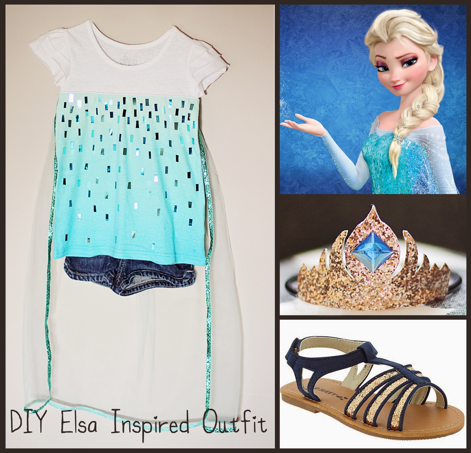 Mellow Mama DIY "Elsa Inspired" Outfit
