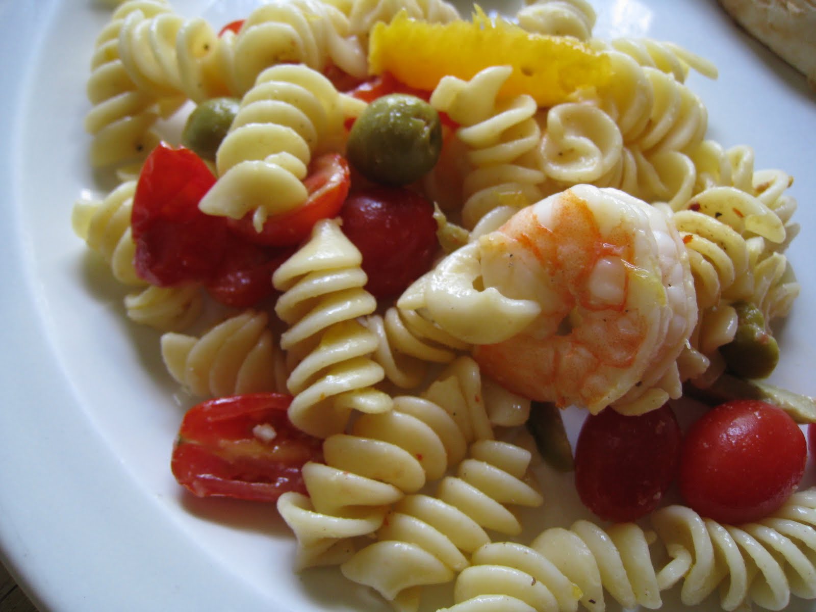 Fusilli with Shrimp and Orange Segments | Short Cook, Tall Flavor