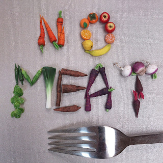 International No Meat Day, Miniature Food Composition by Stéphanie Kilgast