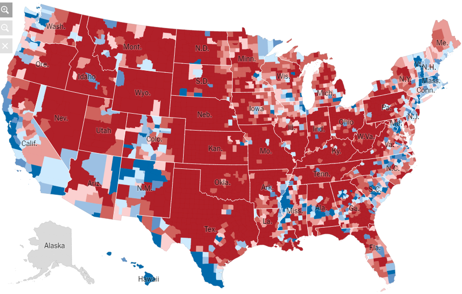 2008 Presidential Election Map