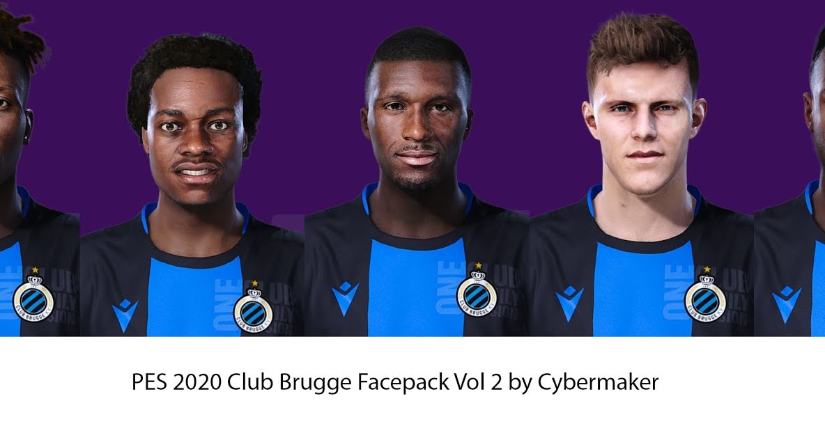 PES 2020 Club Brugge Facepack Vol 2 by Cybermaker