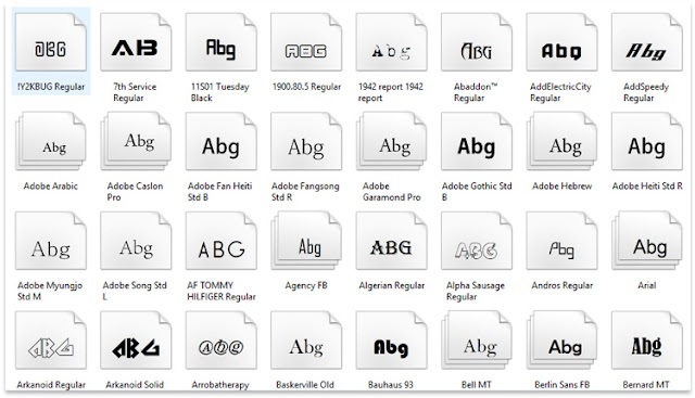 Cara Menambah Font Di Windows 8 Cara Menambah Font Di Windows 8