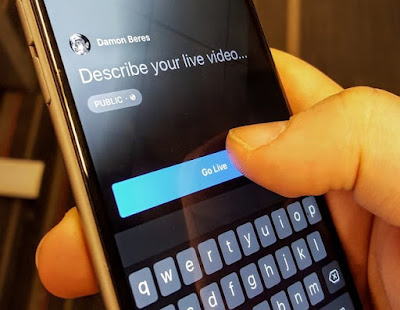 Facebook’s new Live video feature lets you broadcast your own life