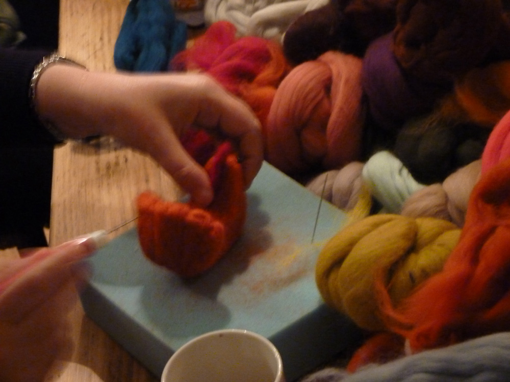 Middle of Nowhere Winter needle felt