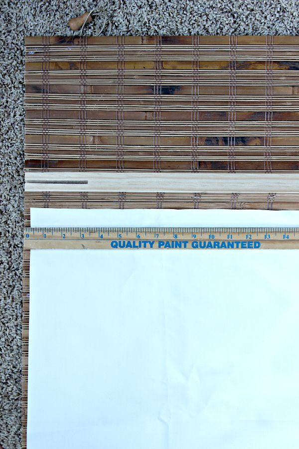 DIY LIGHT BLOCKING BAMBOO SHADE Dimples and Tangles