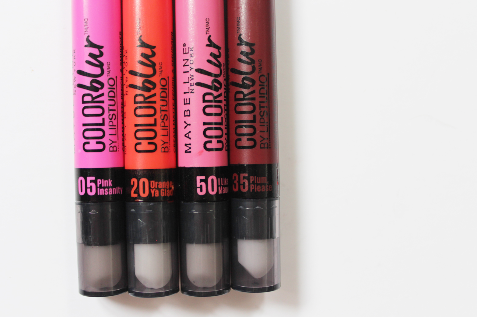 MAYBELLINE | Color Blur by Lip Studio Cream Matte Pencil - Review + Swatches - CassandraMyee