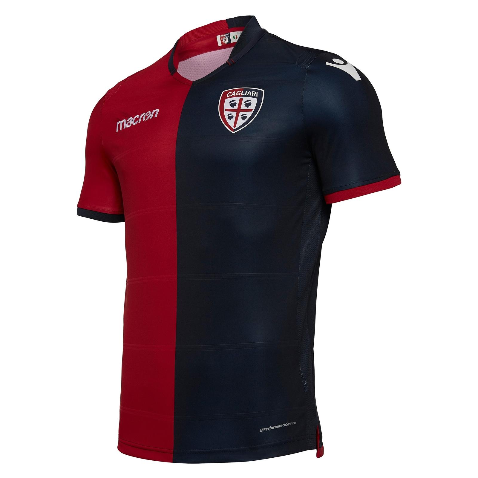 Cagliari 1819 Home Kit Released Footy Headlines Cagliari 1819 Home Kit Released Footy Headlines