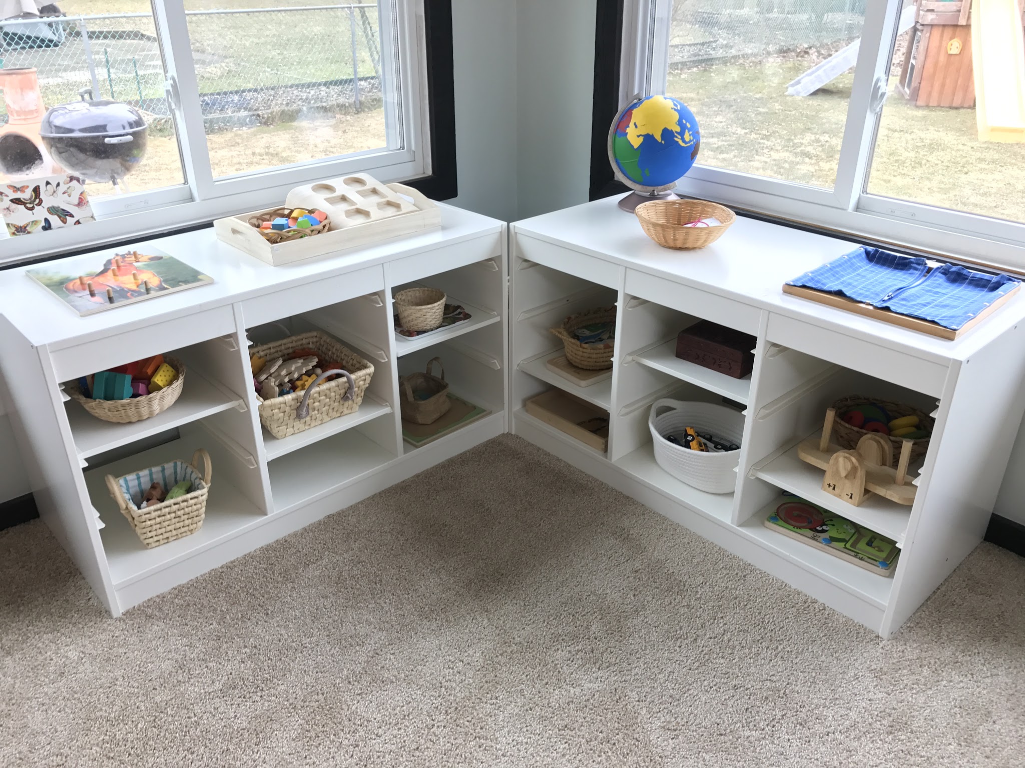 What is the problem with too many toys? From a Montessori perspective too many toys can interrupt a child's sense of order, create stress and is downright overwhelming. Here are some reasons it's a problem to have too many toys.