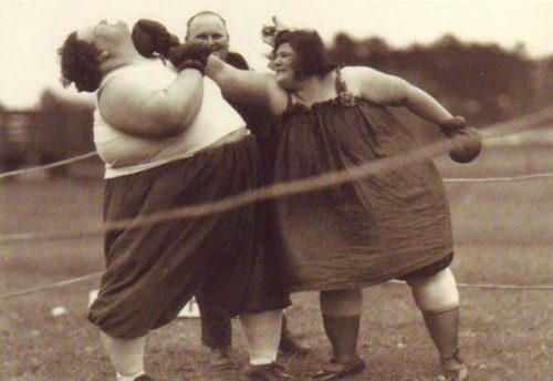 Fat Ladies Fighting 111