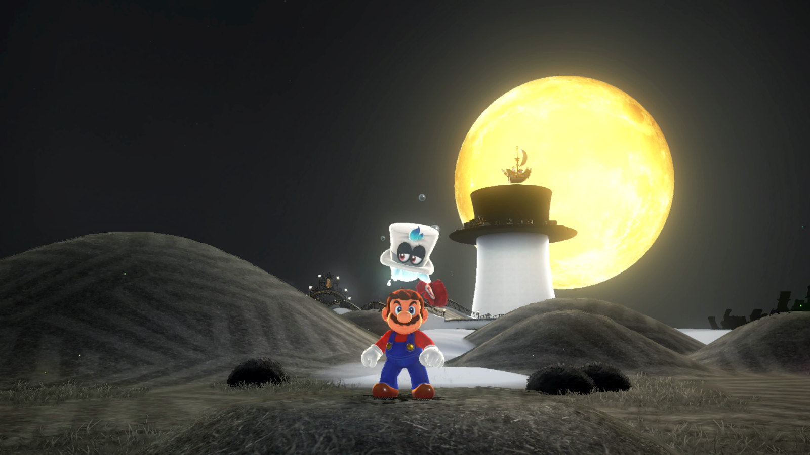 Free: Super Mario Odyssey Moon Video game Nintendo - moon 