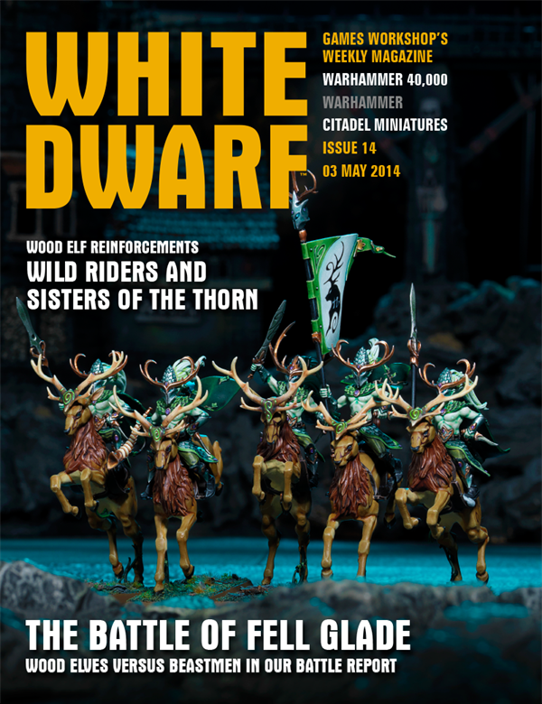 número 14 de la revista White Dwarf