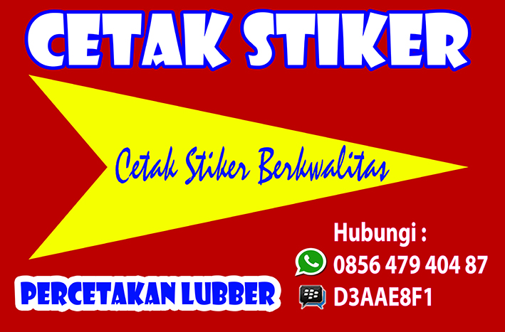 20+ Koleski Terbaru Percetakan Stiker Bening Daerah Brebes