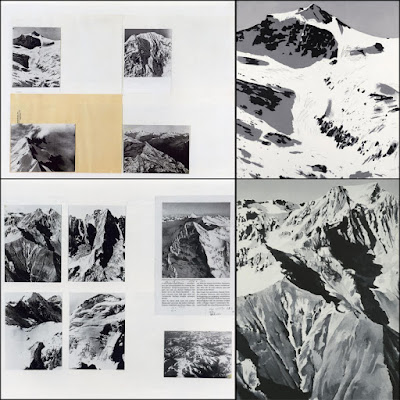 Gebirge, gerhard richter, richter, mountain, painting