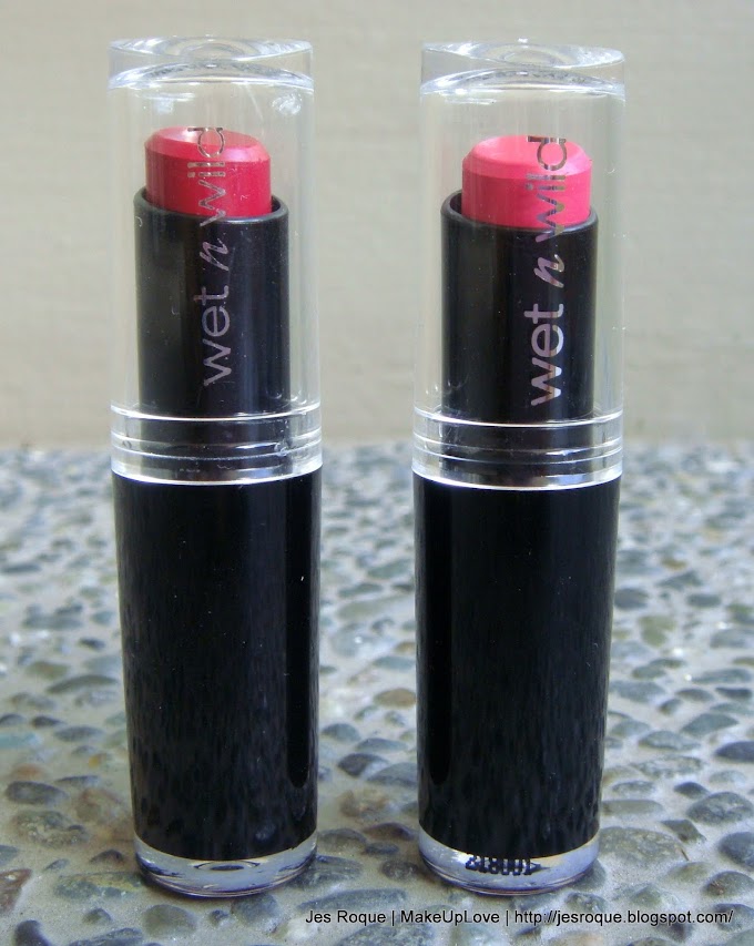 Wet n' Wild Megalast Lipstick | Cherry Picking and Don''t Blink Pink