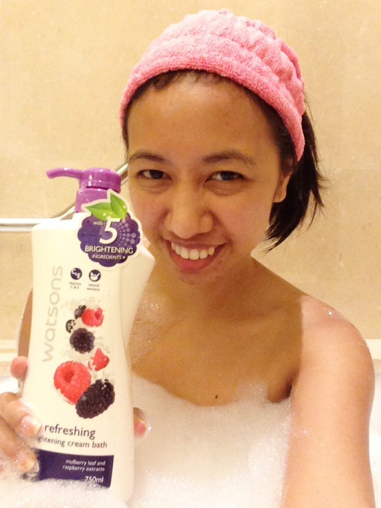How to Enjoy Your Bubble Bath Watsons So Refreshing Cream Bath For Urban Women Awarded Top