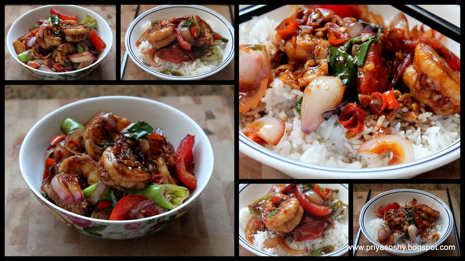 These are a few of my favourite things.... Shrimp with Oyster Sauce