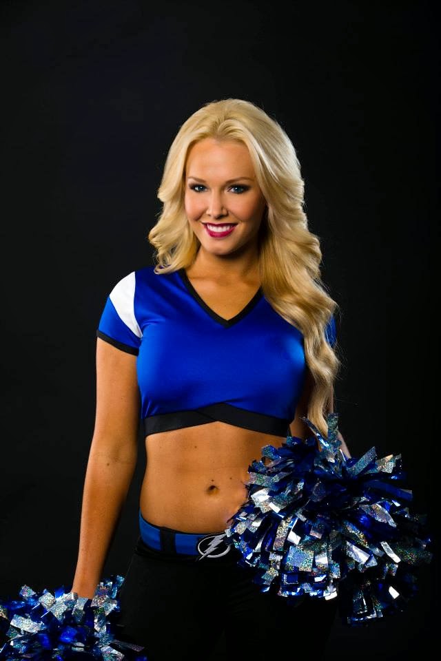Pro Cheerleader Heaven Meet the 20132014 Tampa Bay Lightning Girls