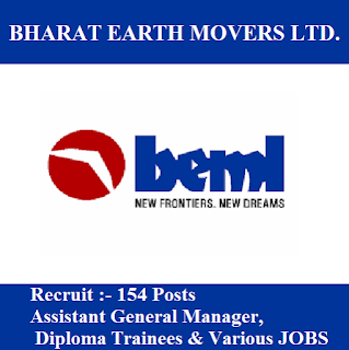 BEML Answer Key 2017 | 154 Posts | Manager, Trainee Etc. Jobs | Sarkari Naukri Bharat Earth Movers Limited, BEML, freejobalert, Sarkari Naukri, BEML Answer Key, Answer Key, beml logo