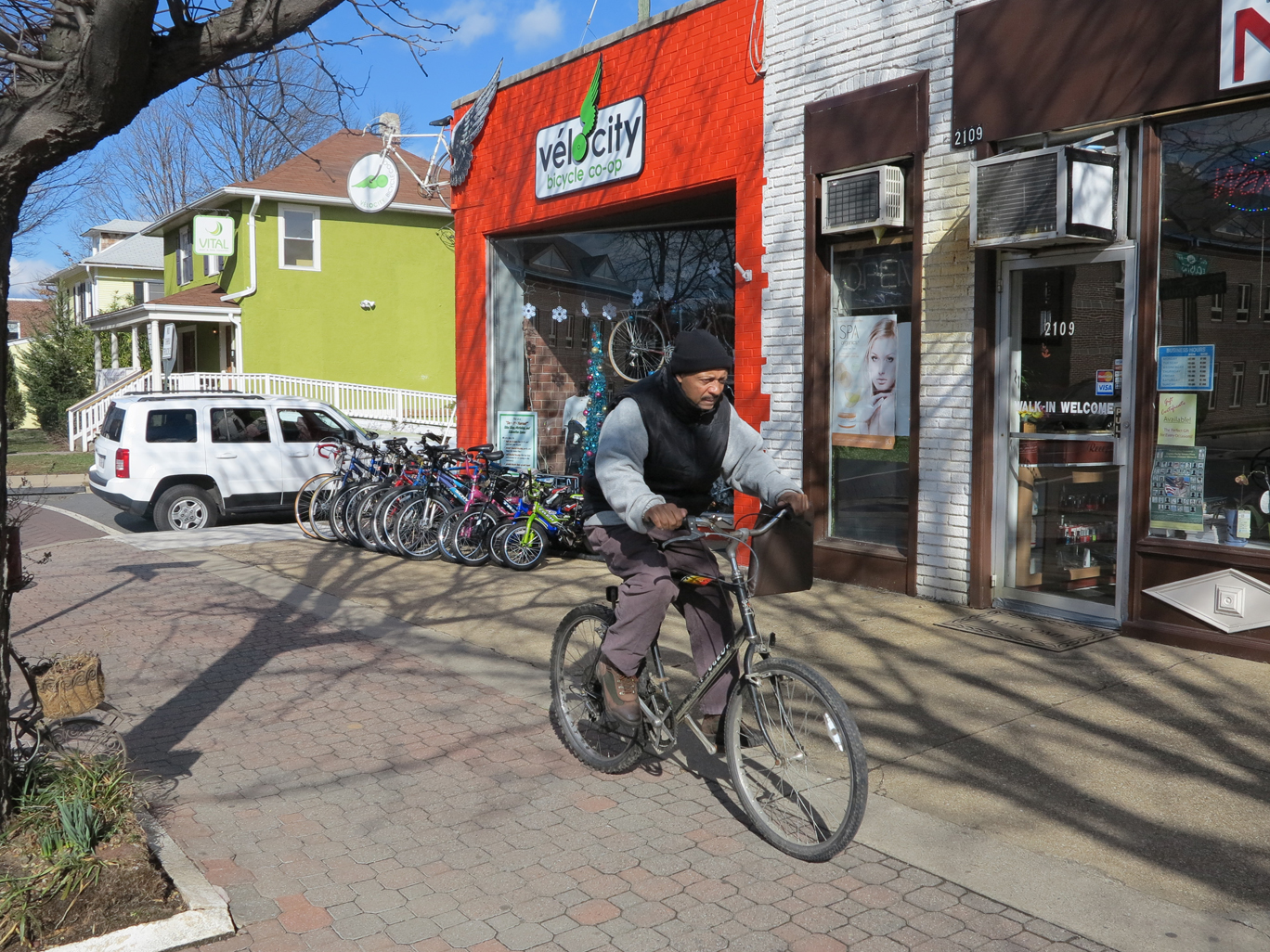 Velocity Bicycle Coop and its new location in Del Ray NOVA