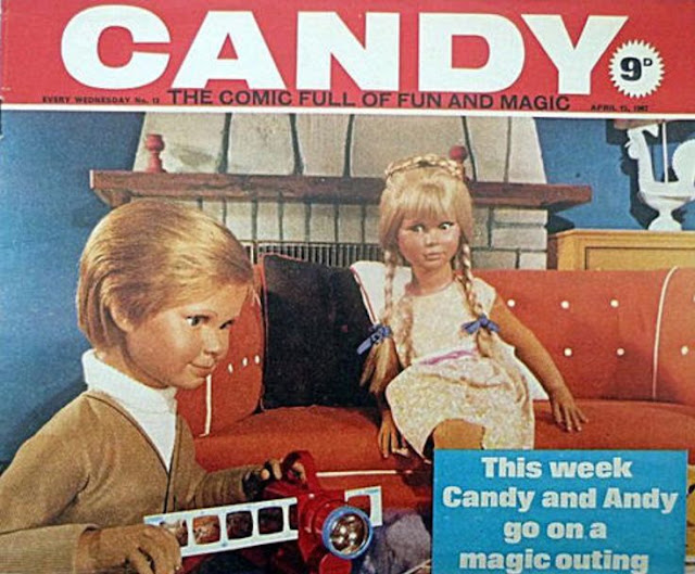 MOONBASE CENTRAL MORE TOYS ON THE COVERS OF CANDY AND ANDY COMICS