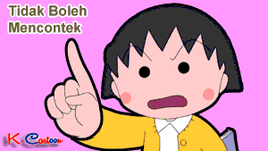 Gambar Gerak Chibi Maruko Chan untuk DP BBM - K-Kartun