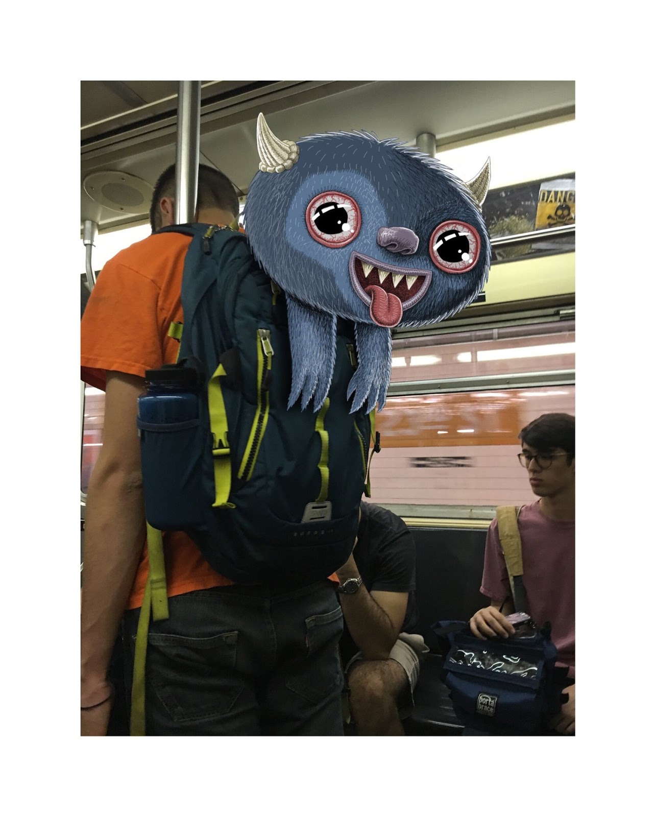 My Paisley World Monsters Among Us Via Subway Doodle