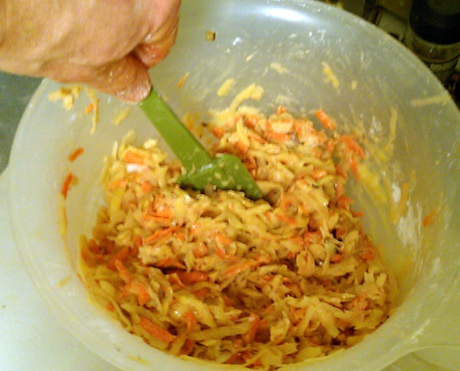 Kissing the Cook PotatoCarrot Kugel