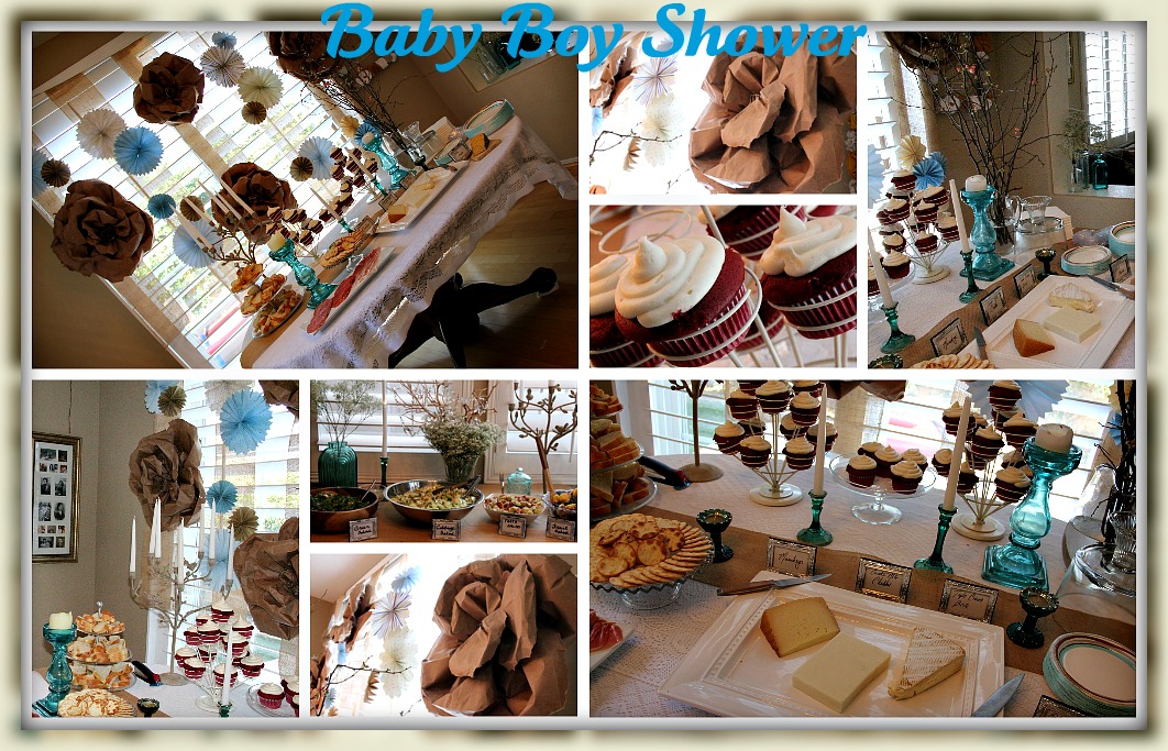 Ma Nouvelle Mode: Boy Baby Shower Decorations and Menu