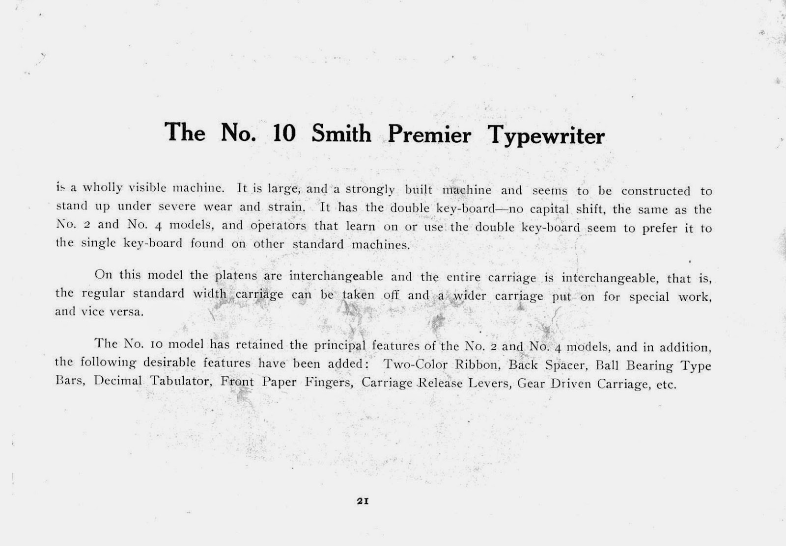 oz.Typewriter Facts About Typewriters From 100 Years Ago