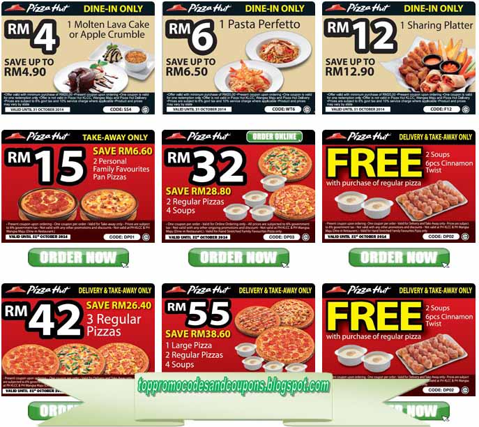Free Promo Codes and Coupons 2023 Pizza Hut Coupons