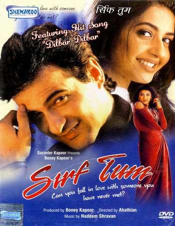 Poster Of Sirf Tum 1999 Hindi 700MB DVDRip 720p ESubs HEVC Watch Online Free Download downloadhub.in