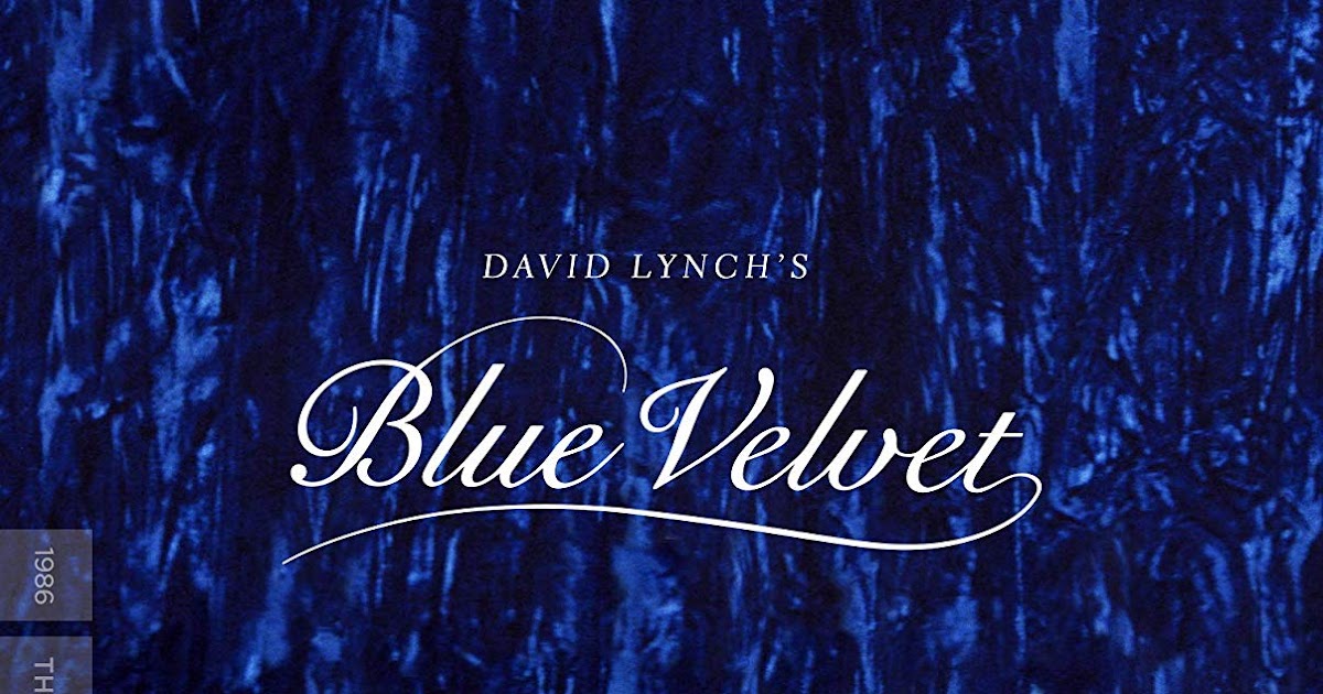 Pop Culture Safari! New on Video Blue Velvet Criterion Collection