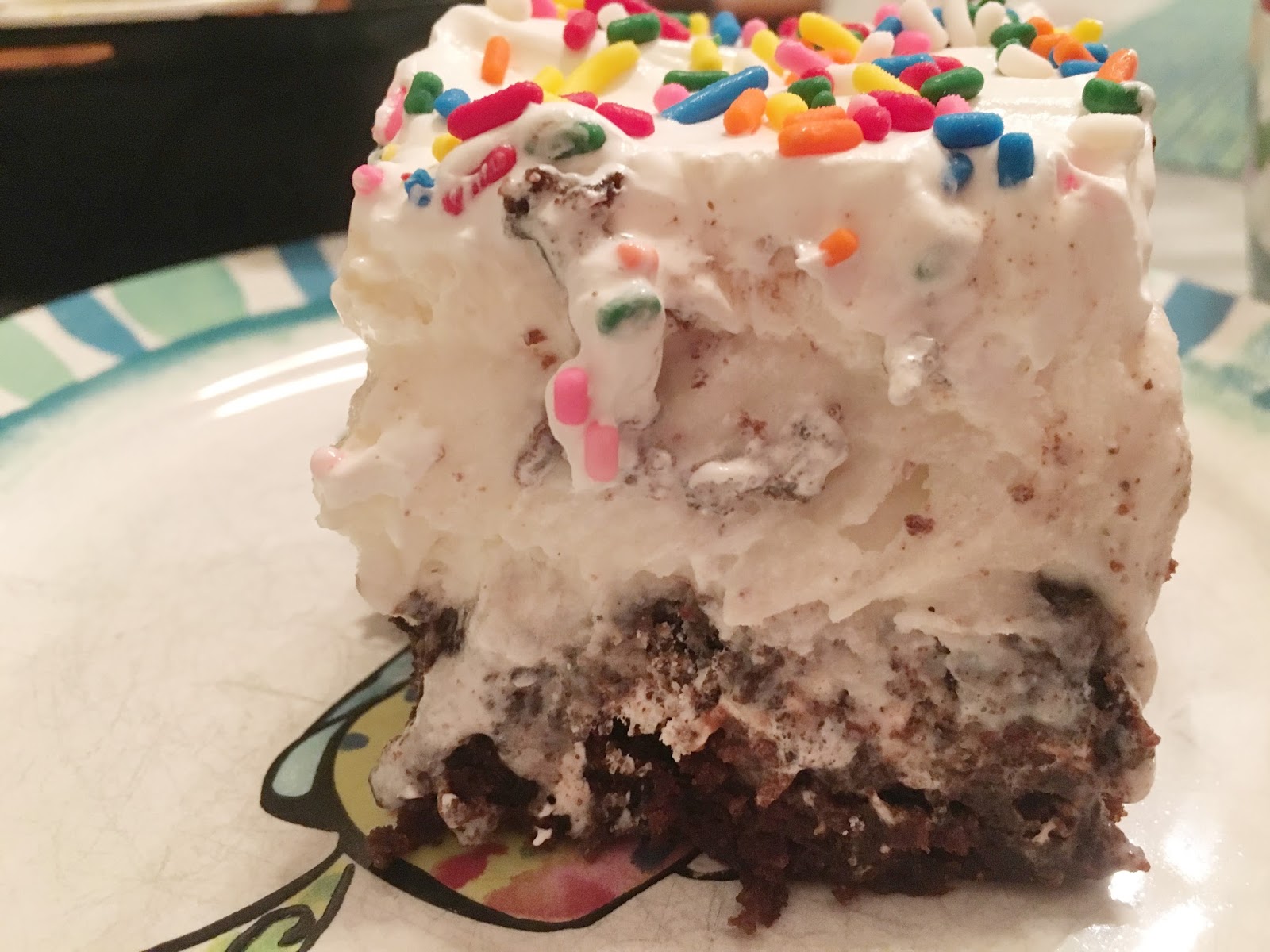 Homemade Cookies & Cream Ice Cream Cake The Berger Bungalow