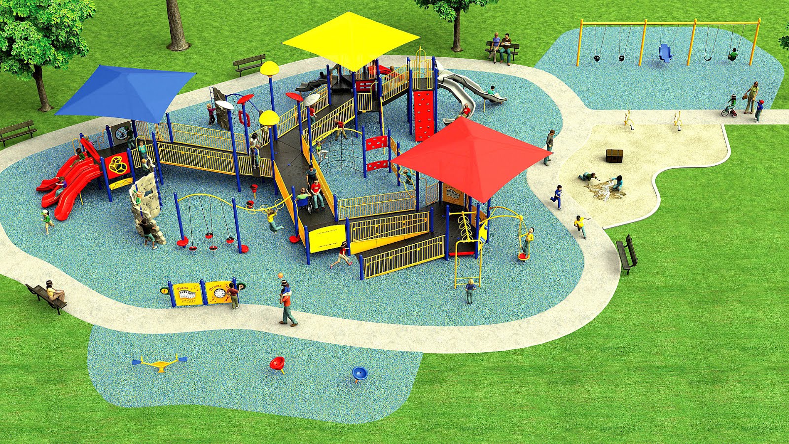 Playground Accessible Playground Equipment Ground Choices
