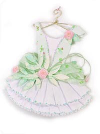 White Fairy Paper Dress