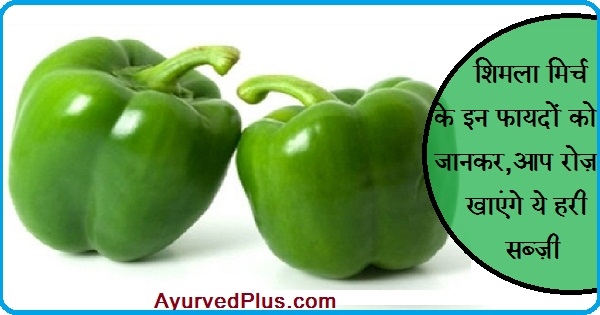 शिमला मिर्च के इन फायदों को जानकर, आप रोज़ खाएंगे ये हरी सब्ज़ी