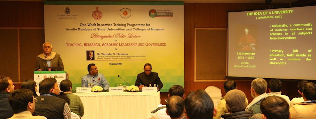 JGU conducts Faculty Development Programme for Haryana University Teachers
