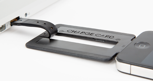 The ChargeCard: A Super Slim USB Cable For Your Phone
