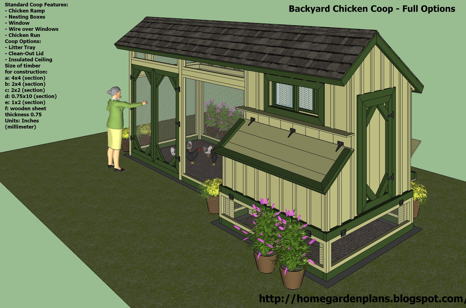 Chicken Co-op Design Plans